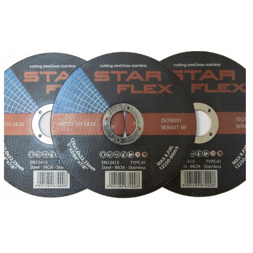 Tarcza do cięcia metali INOX STAR FLEX 125mm x1,0